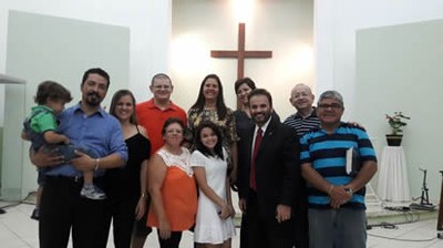 Culto de ação de graças de comemoração aos 100 anos da Igreja Metodista em Lins.