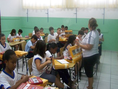 A Hora do Rush - alunos dos 5ºs anos