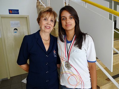 Aluna do IAL conquista medalha de prata no Campeonato de Judô dos Jogos Escolares