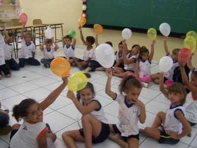 Alunos do 2ºano II da professora Tânia