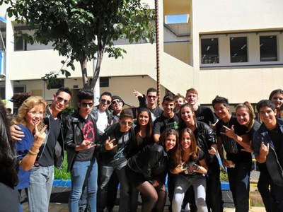 Alunos do 3° Ano do Ensino Médio realizam Trote