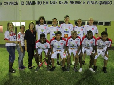 CLUBE ATLÉTICO LINENSE NA HOMENAGEM DO DIA DOS PAIS NO IALZINHO