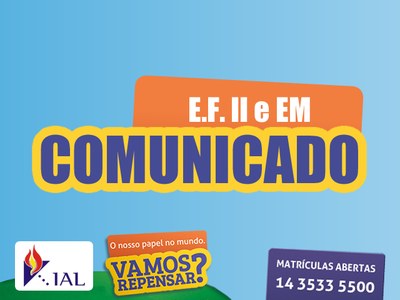 COMUNICADO E.F. II e EM