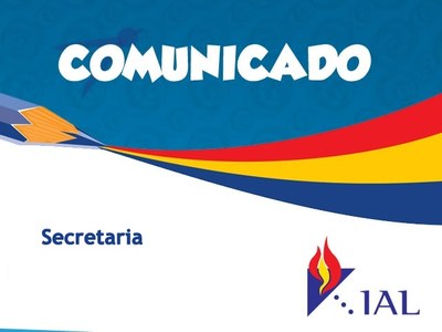 Comunicado: Secretaria