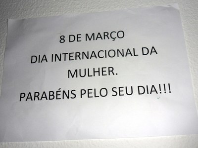 Feliz Dia das Mulheres!!!