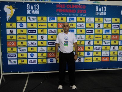 Fotos dos bastidores e durante a realização da competição da Federação Sul Americana de Voleibol.