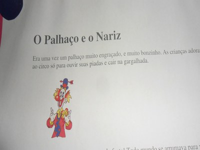 História o Palhaço e o nariz