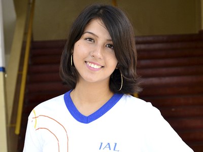 Larissa Sato é aprovada no curso de Gerontologia na USP