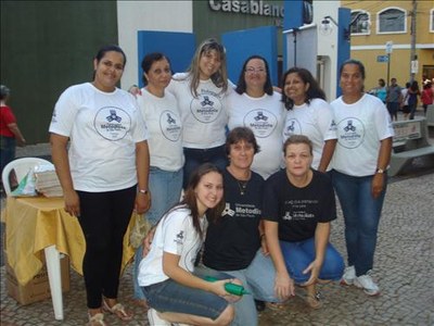 Oficina de Natal no Calçadão de Lins