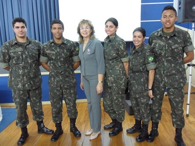 Palestra sobre o Dia do Soldado